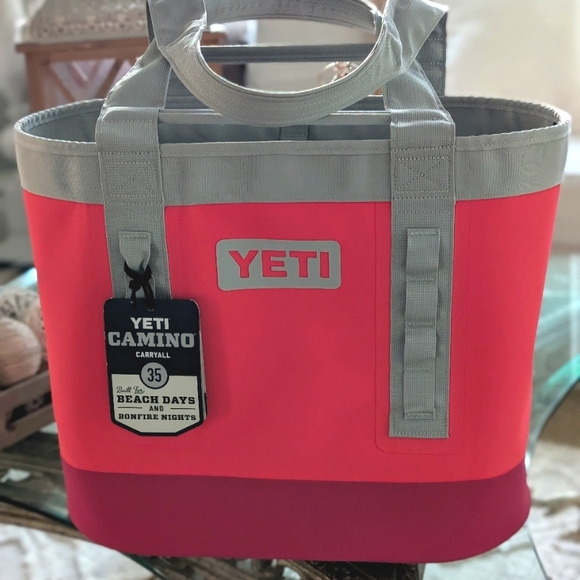 Yeti Handbags - Yeti Camino 35 Bag Limited Edition Bimini Pink NWT